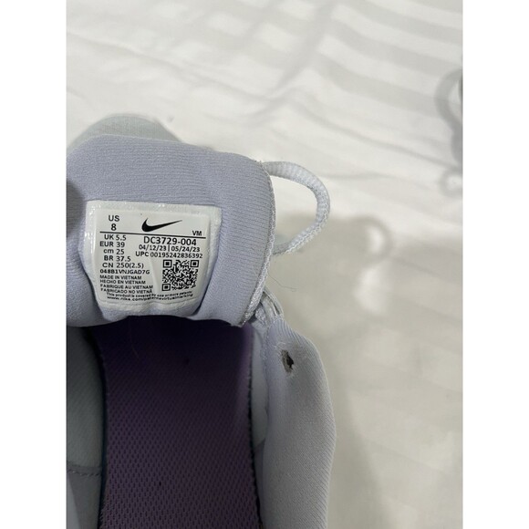 Nike Womens Revolution 6 Size 8 Grey Purple Running Shoes Sneakers DC3729-004 - Picture 10 of 10